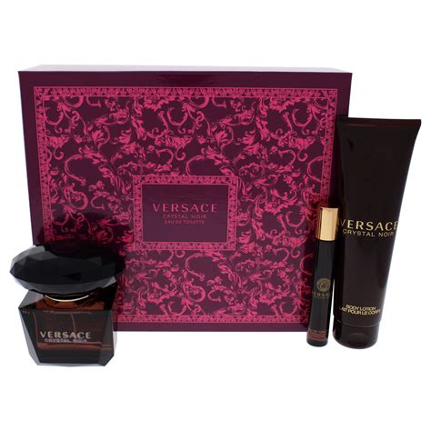 versace noir perfume gift set|Versace aftershave gift set.